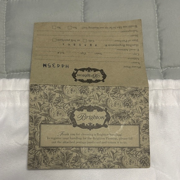 Brighton Tan Studded Shoulder Bag - Picture 4 of 10